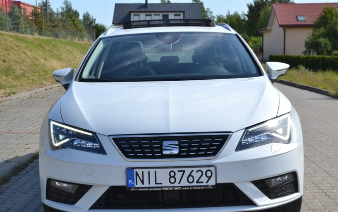 Seat Leon cena 70800 przebieg: 163198, rok produkcji 2019 z Iława małe 781